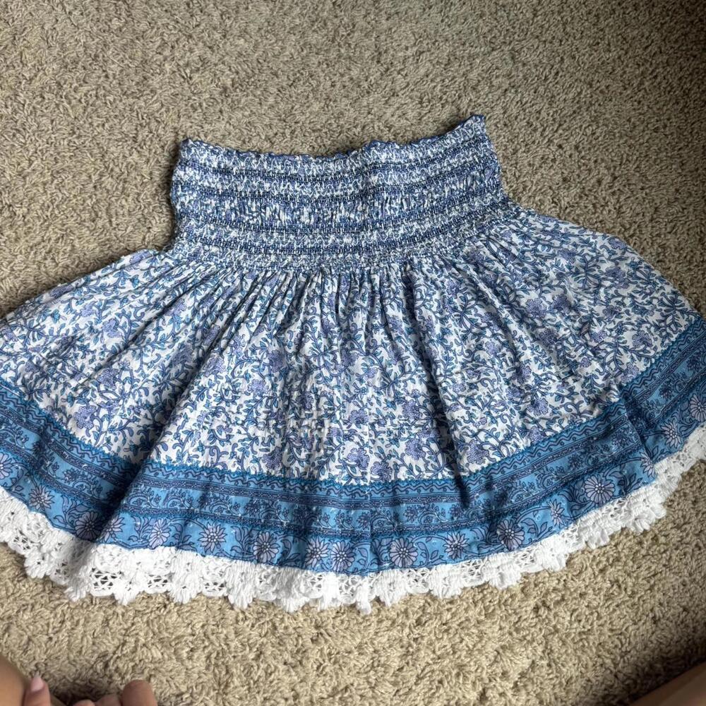 Poupette St Barth Women's Blue and Multi Skirt